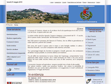 Tablet Screenshot of comune.casasco.al.it